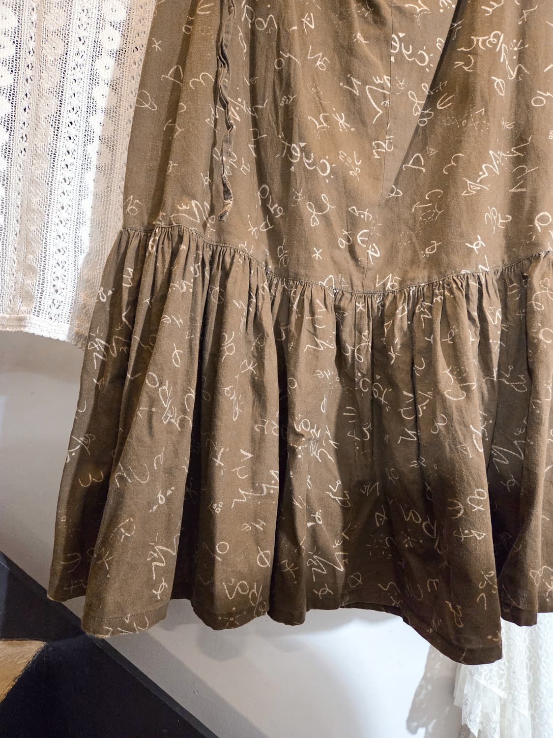 패턴 민소매 원피스 상품이미지5