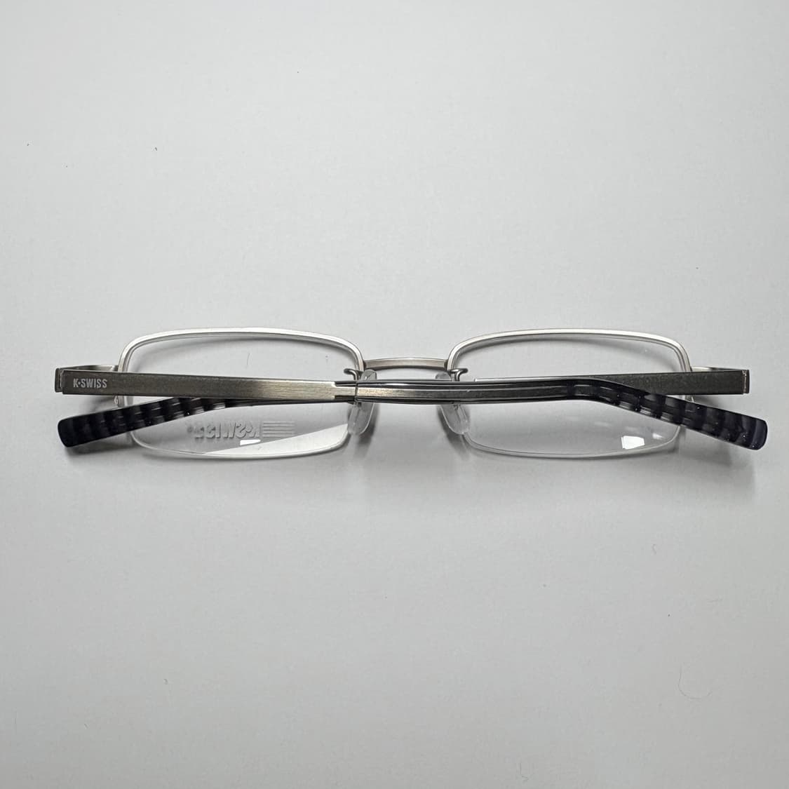빈티지 긱시크 안경(K-SWISS 스트레이트 하프림) 상품이미지3