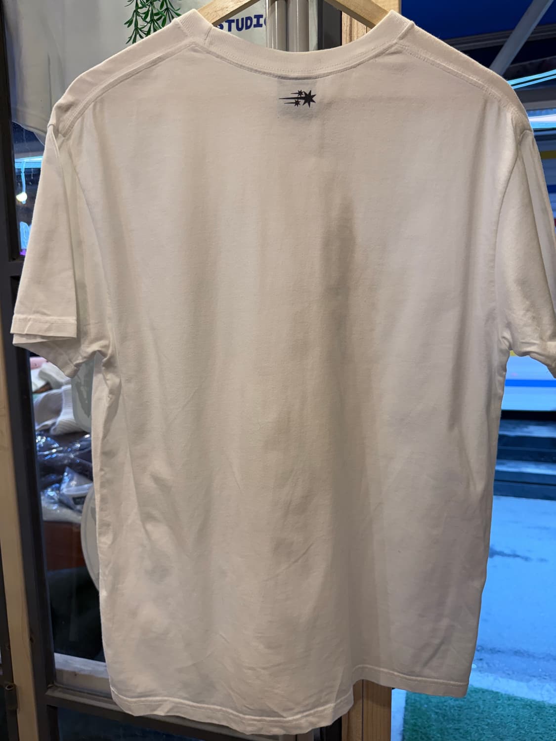 나이스고스트클럽 프린팅 화이트 반팔티 상품이미지4