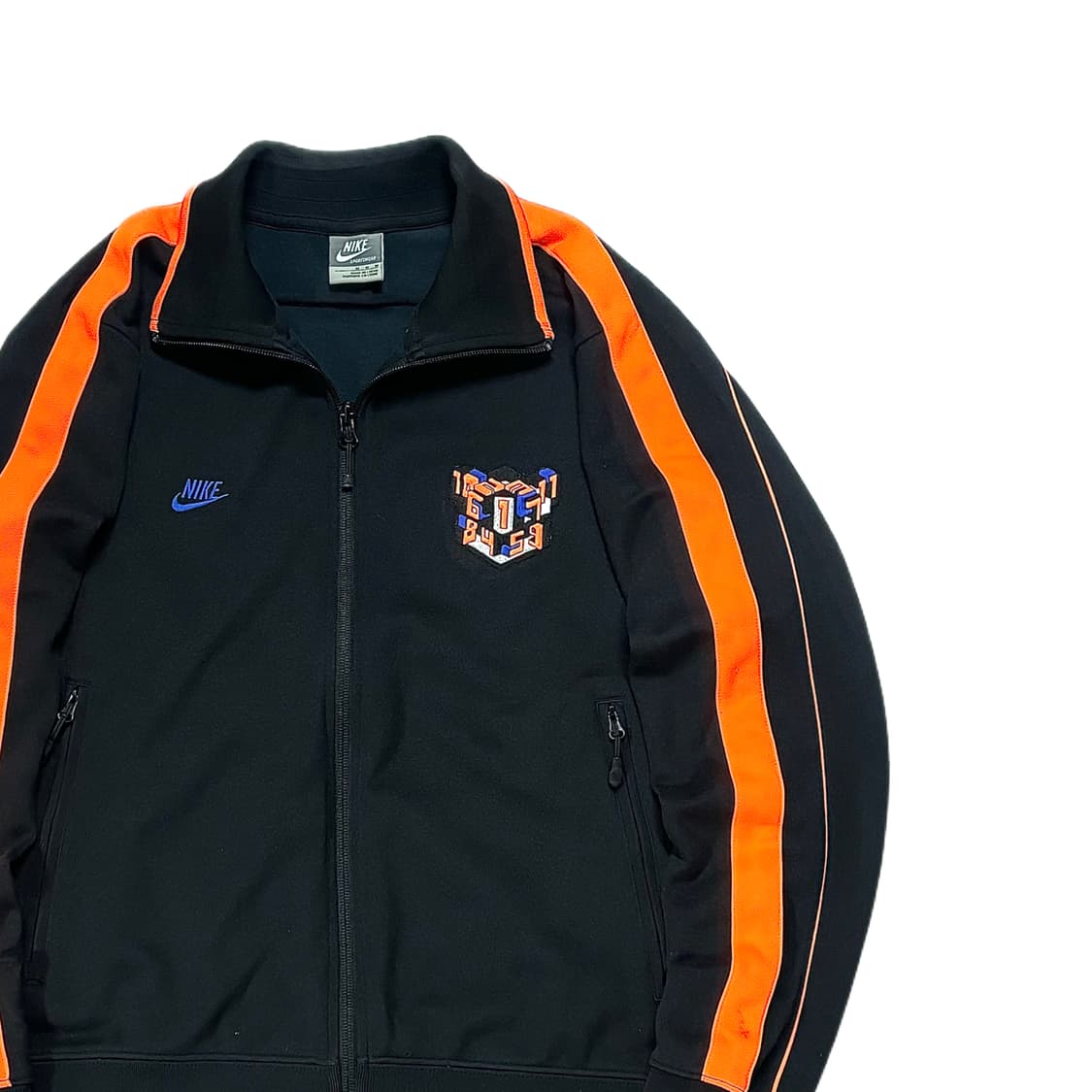 나이키 블랙 져지 축구 트랙탑 상품이미지2