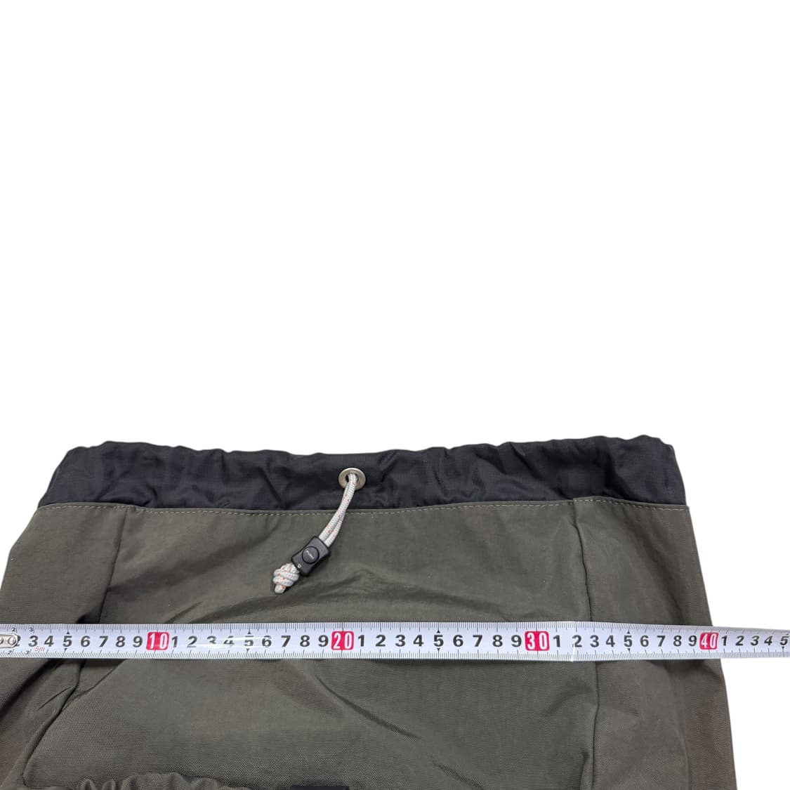 로우로우 스트링 럭색 백팩 가방 976 ep.2 차콜 상품이미지5