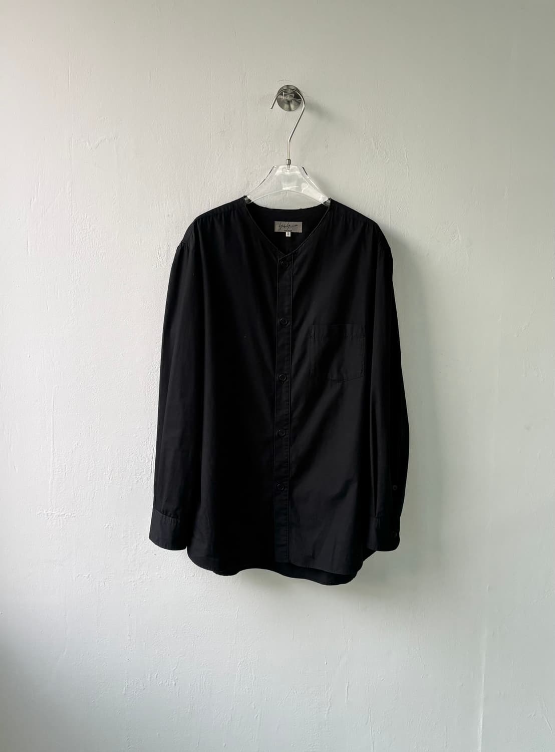 요지야마모토 뿌르옴므 컷아웃 셔츠 상품이미지4