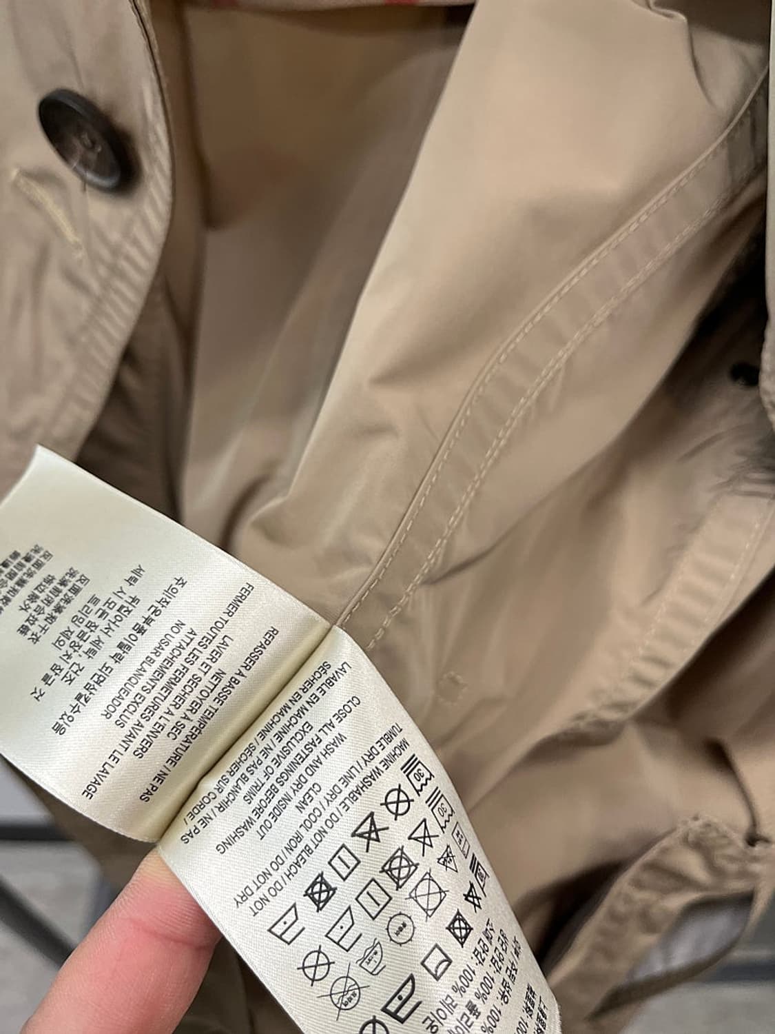 여) 버버리 폴리 트렌치코트  상품이미지7