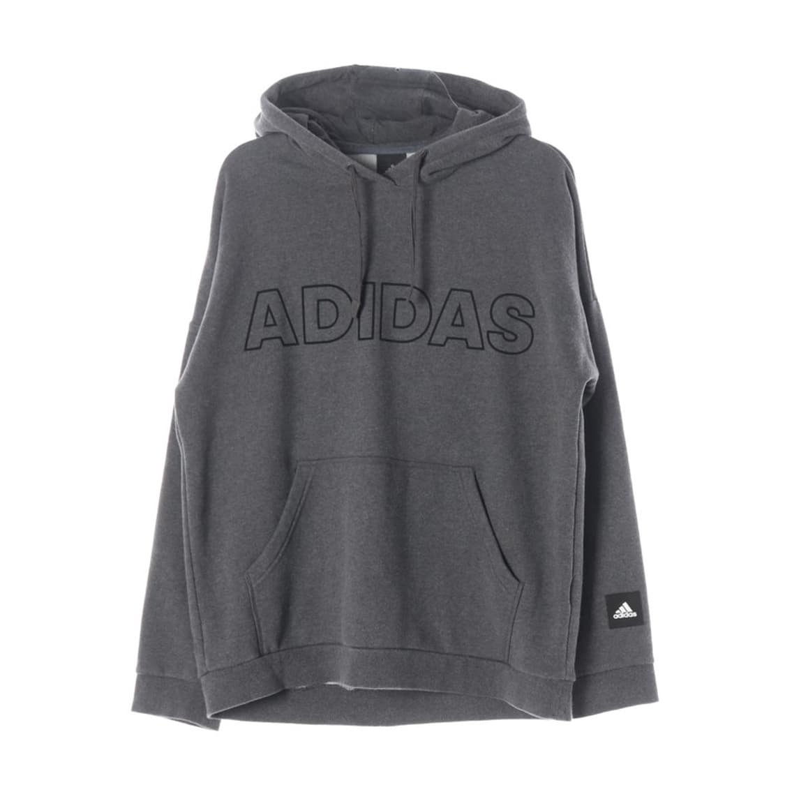 아디다스 크루 빅로고 기모 후드티 2XL 상품이미지1