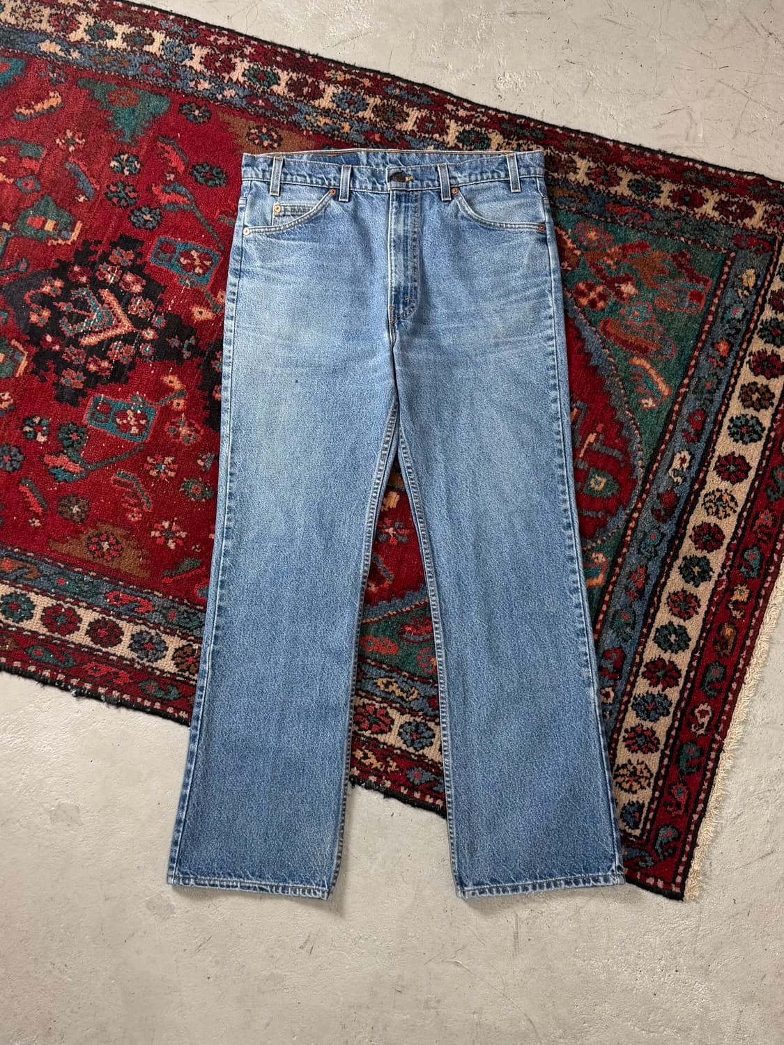 90's USA 빈티지 리바이스 517 오렌지탭 부츠컷 상품이미지2