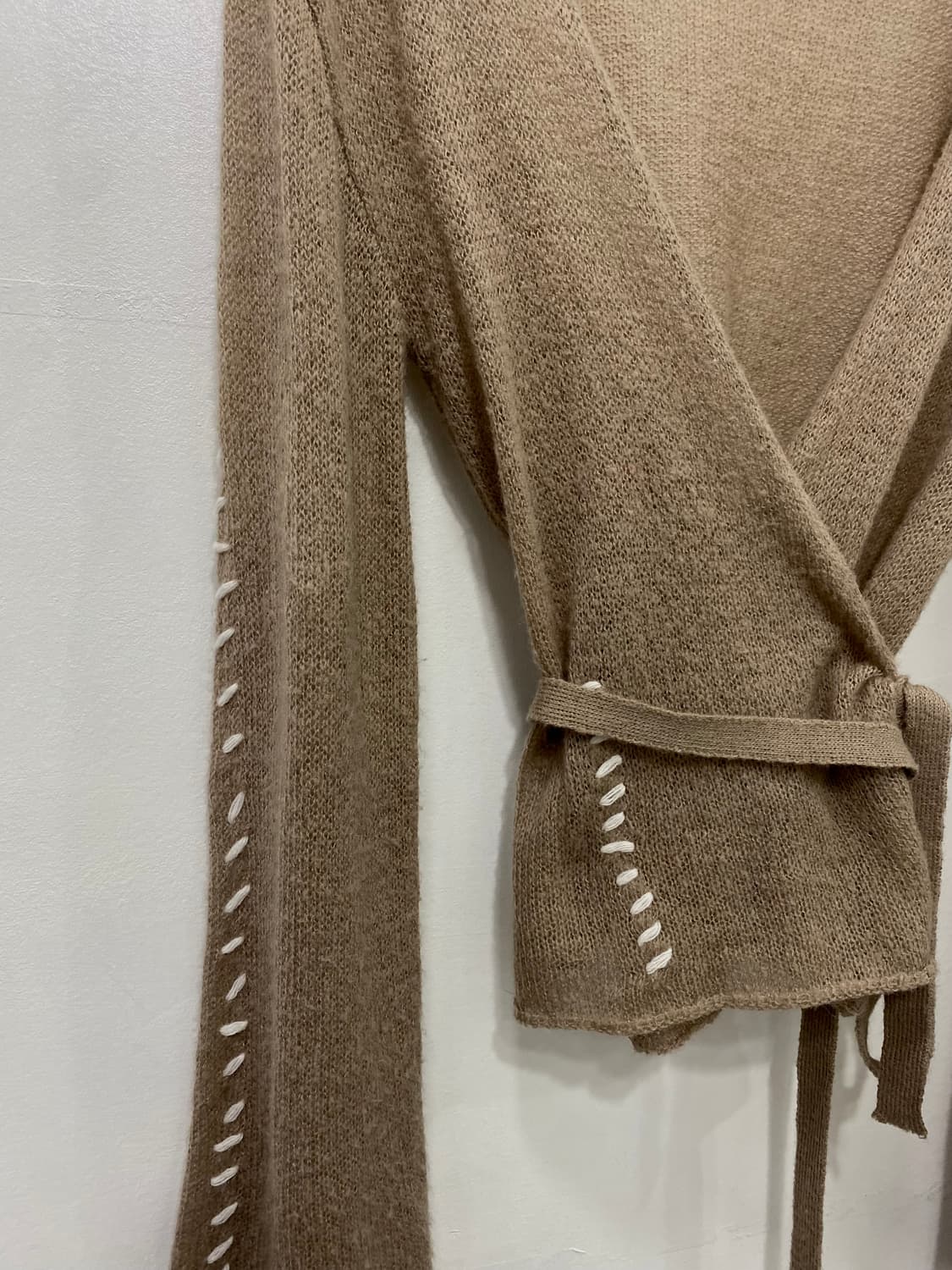 마뗑킴 랩 가디건 블랙 F 상품이미지4