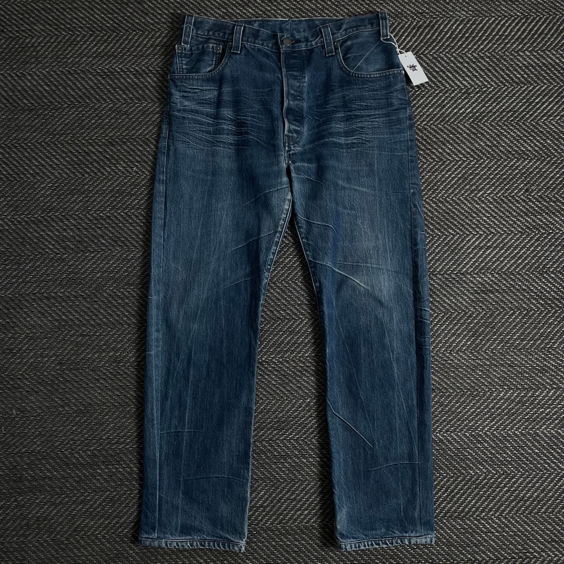 리바이스 501 워싱 데님 레귤러 팬츠o 3307 상품이미지1
