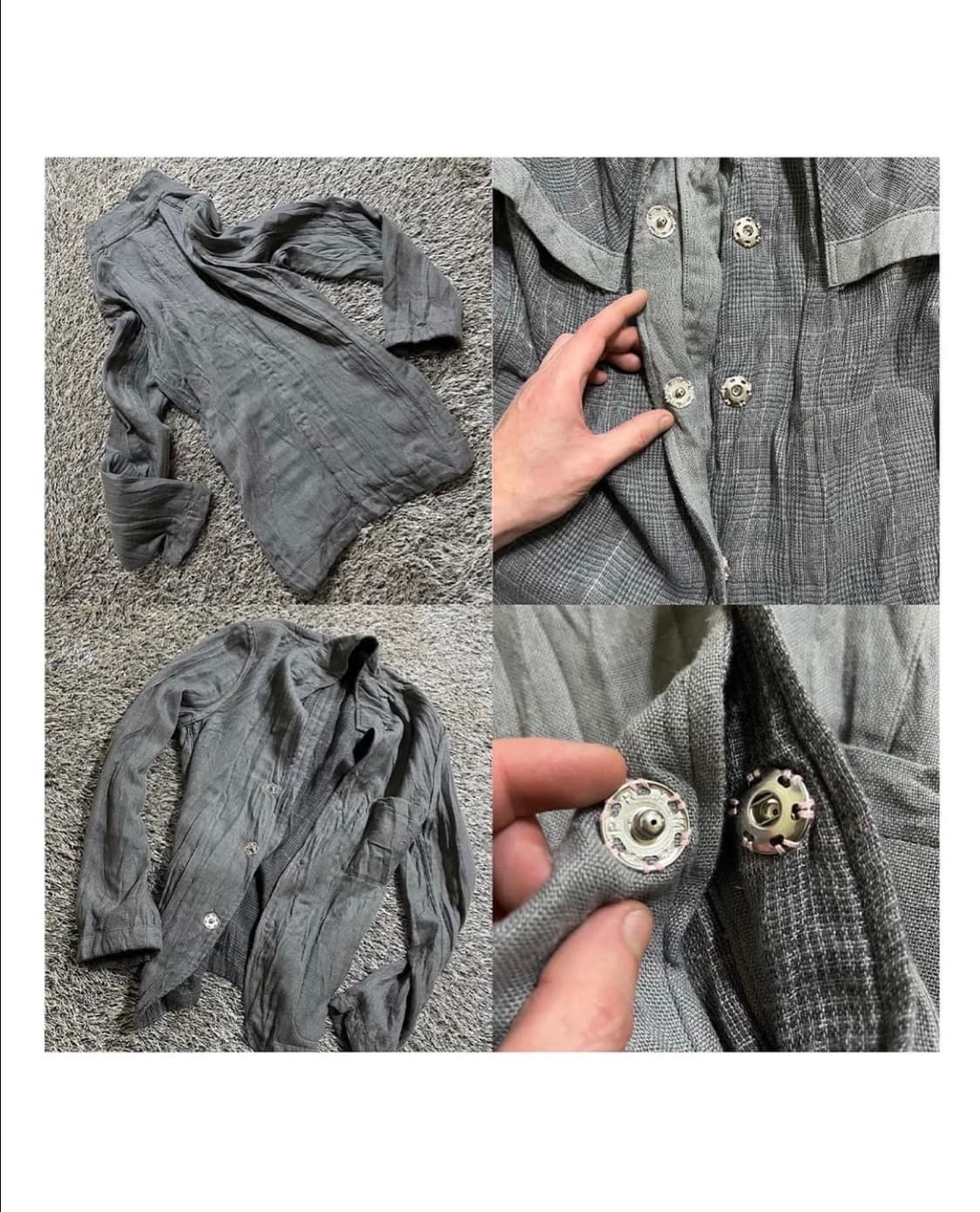 dhyana reversible check shirt jacket 상품이미지8