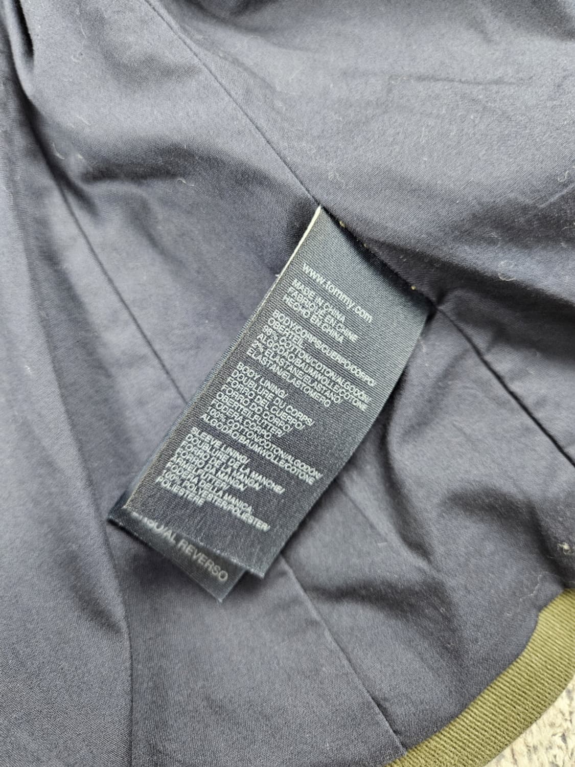 타미힐피거 코튼 베이직 블레이저 자켓 ( 6 ) / 10180 상품이미지8