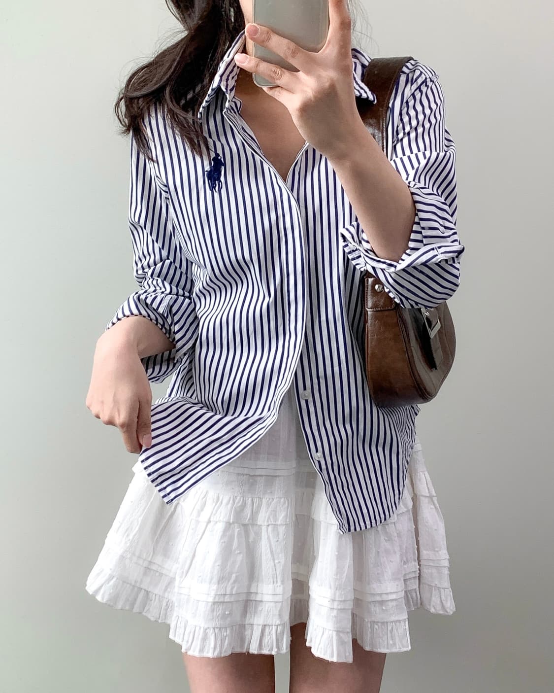 폴로 빅포니 스트라이프 셔츠 상품이미지1