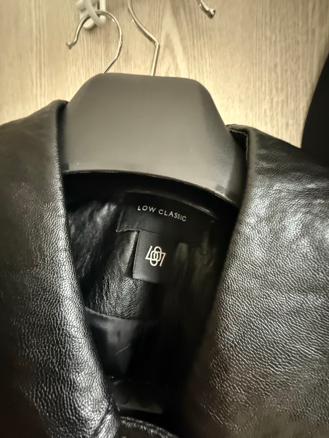 Low Classic 페이크 레더 자켓 상품이미지10