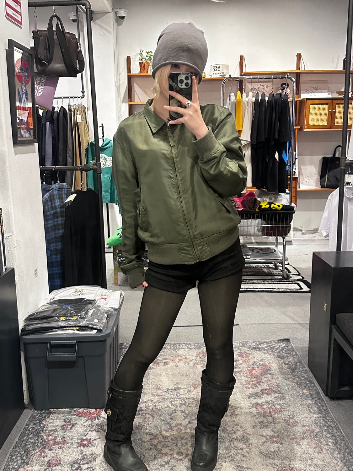 BEAMS PLUS × TUBE Flight Jacket 상품이미지3