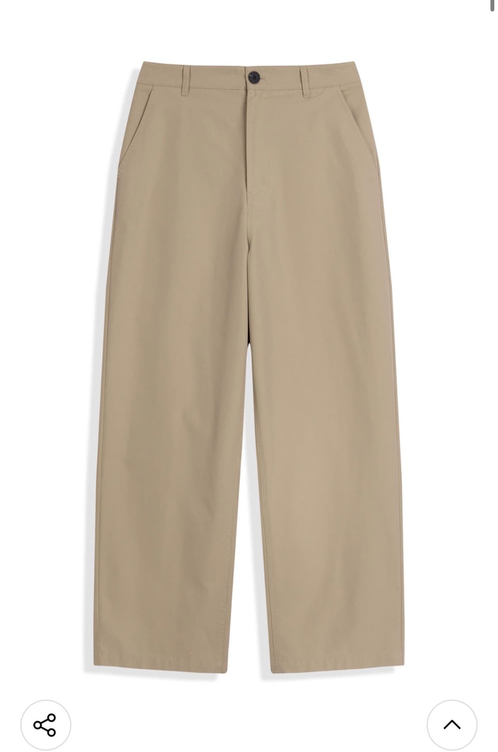 (M) 알리스 워시드 와이드 치노 팬츠 [베이지] 판매 상품이미지7