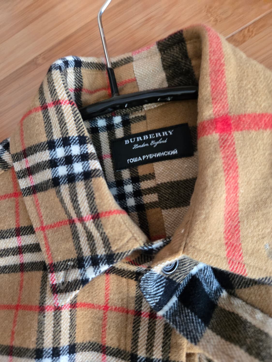 [XXS] 고샤루브친스키x버버리 셔츠 상품이미지2