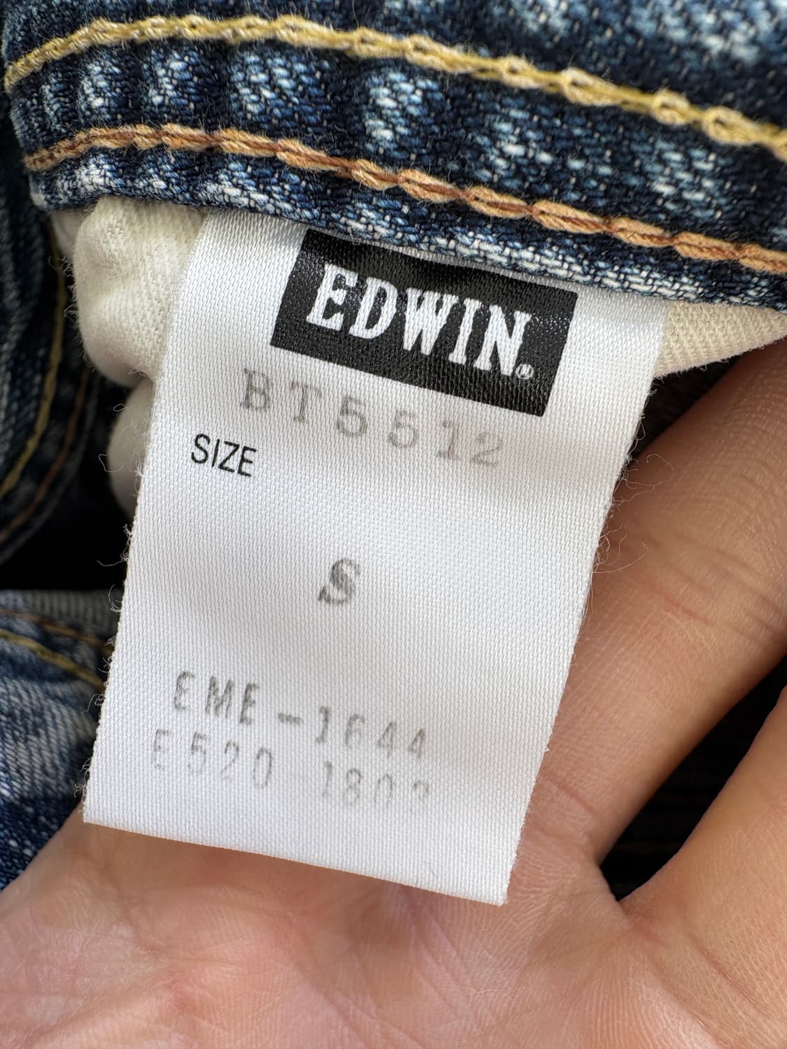 EDWIN (Made in Japan) 데님팬츠 상품이미지6