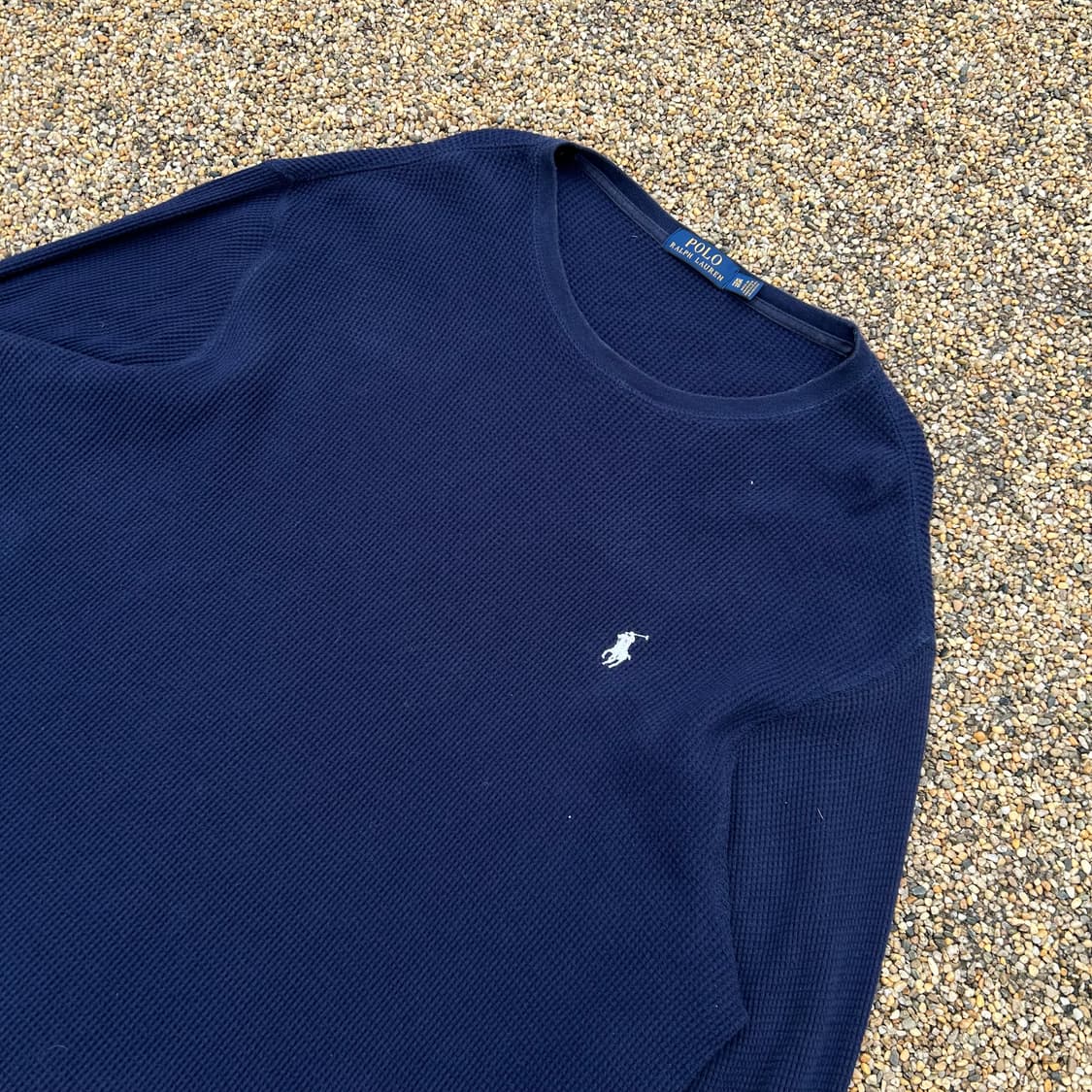 폴로 랄프로렌(POLO RalphLauren)네이비 와플 니트 상품이미지2