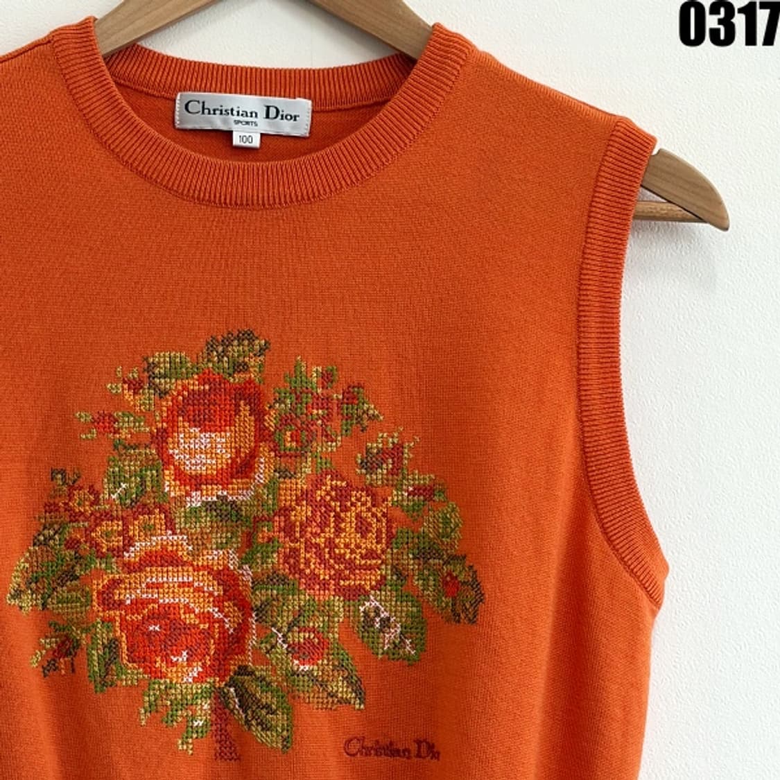 크리스찬 디올 스포츠 라인 니트 베스트 S 0317 상품이미지2