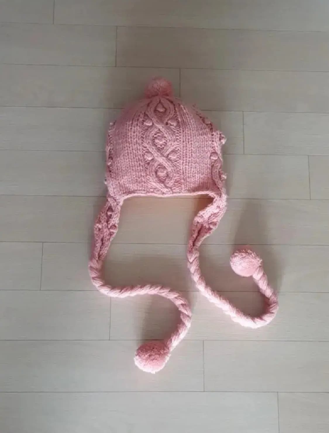 인디핑크 토끼 모자 목도리세트 광고촬영용 소품 10만원세트 상품이미지6