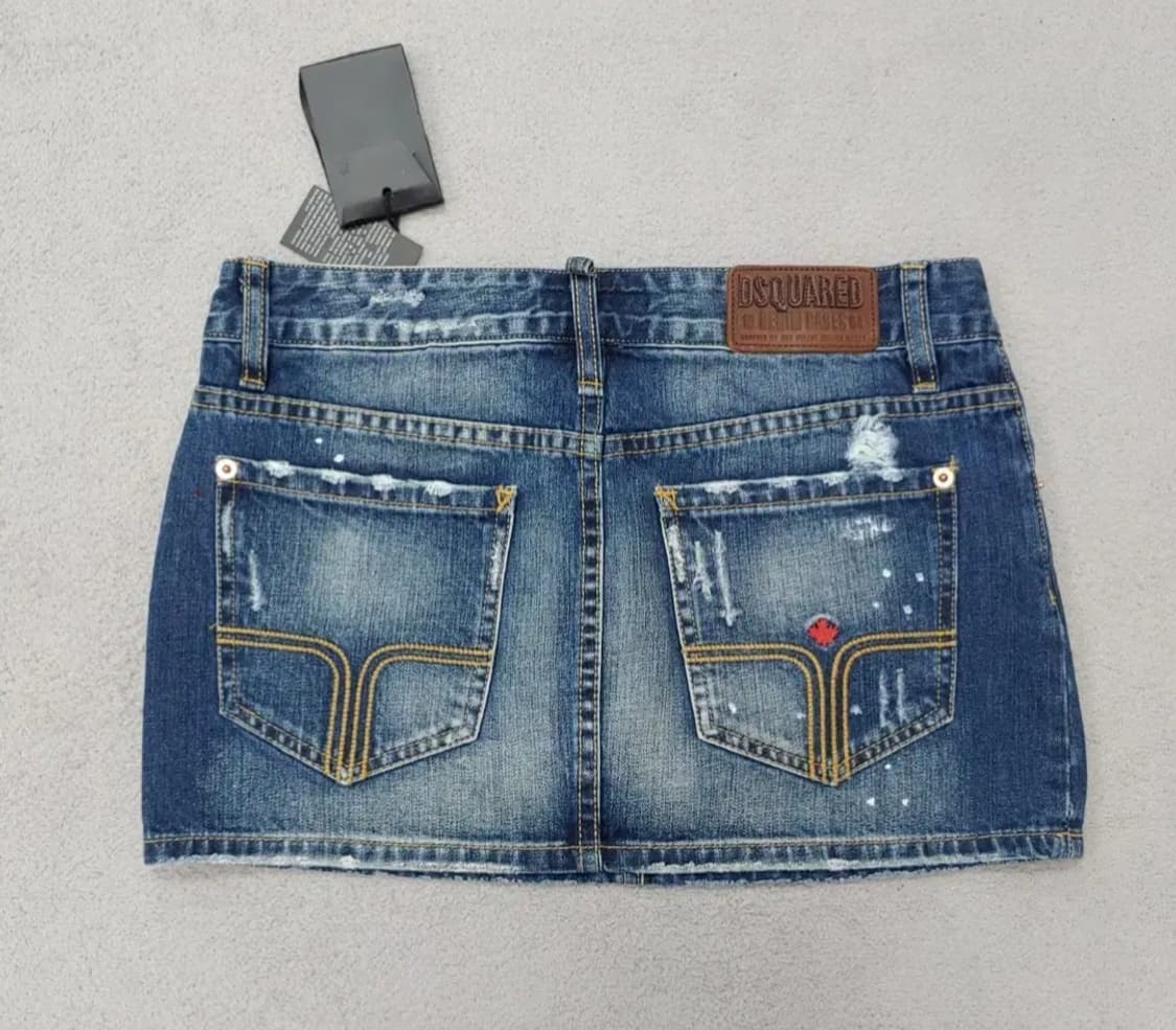 디스퀘어드2 데님 스커트 / 42 (30) 상품이미지6