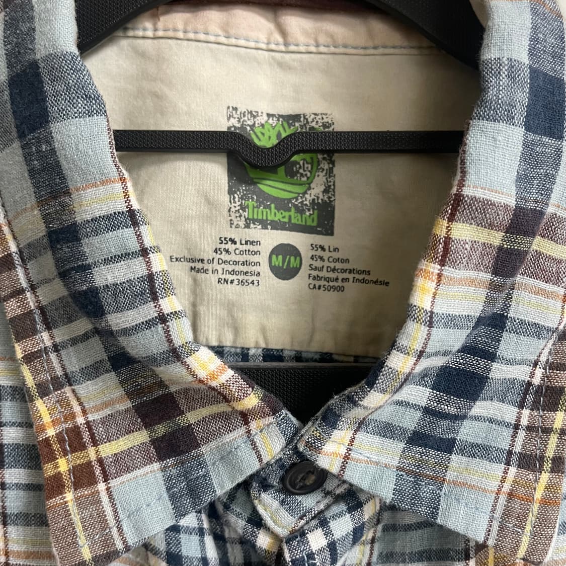Timberland check shirt (mens M) 상품이미지3