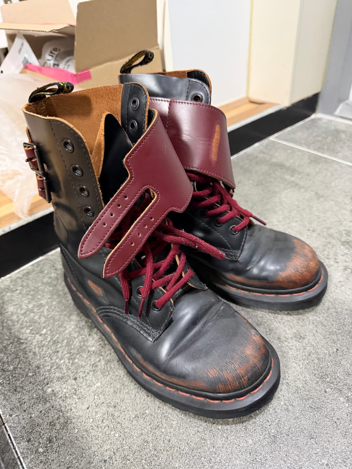 닥터마틴 켄트앤커웬 한정 콜라보 10홀 230사이즈 상품이미지1