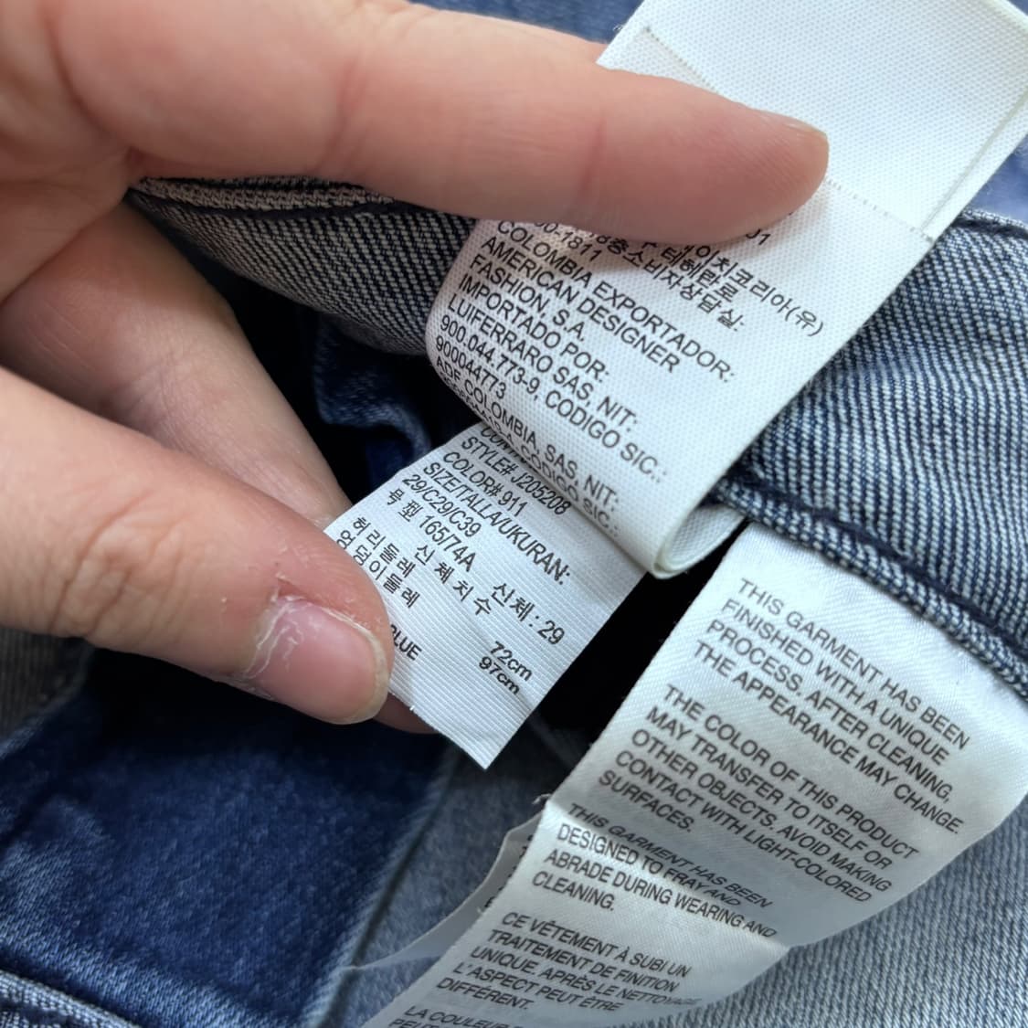 29 캘빈클라인 진 여성 데님 팬츠 0423E 상품이미지3