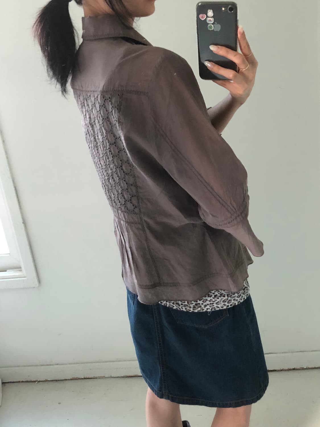 일본빈티지 린넨 셔츠자켓 상품이미지3