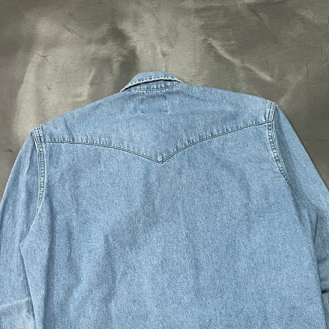 랭글러 웨스턴 데님 셔츠 y14651 상품이미지5