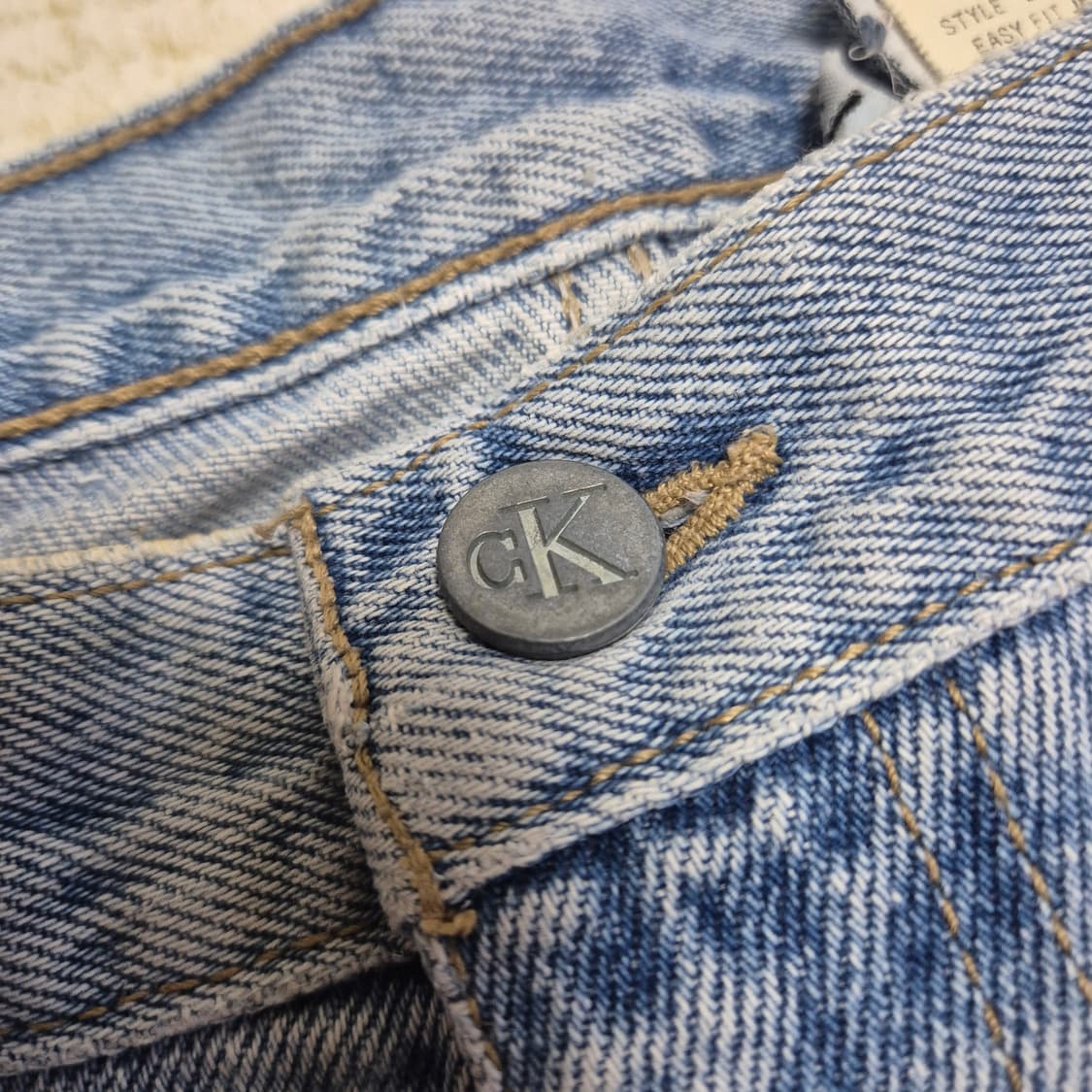 [우주매물🔥] 캘빈클라인 진스 90s 연청 데님 진 상품이미지5