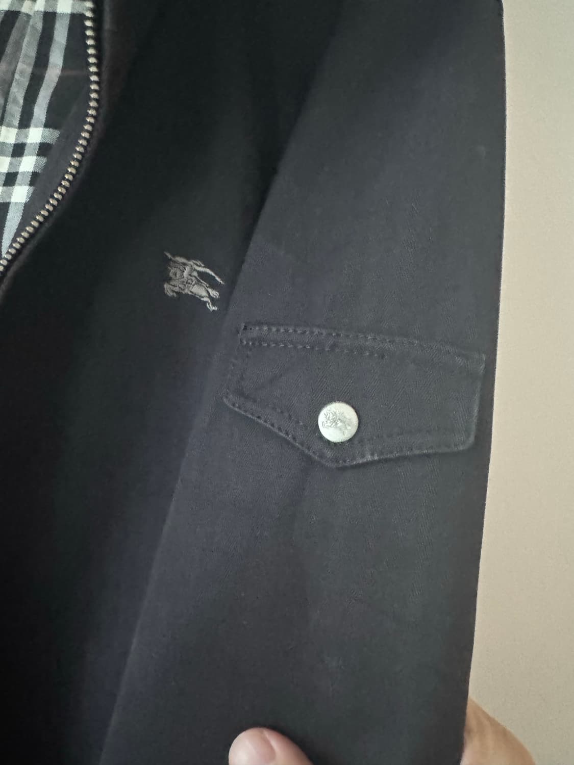 버버리 블루라벨 봄버자켓 상품이미지4