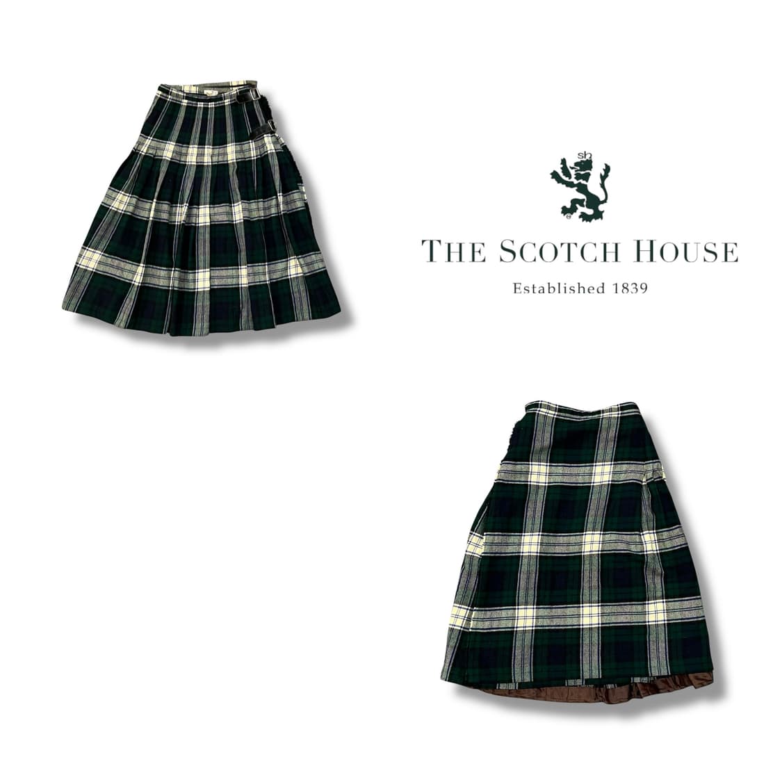  더 스코트 하우스 체크 킬트 스커트 y14279 상품이미지1