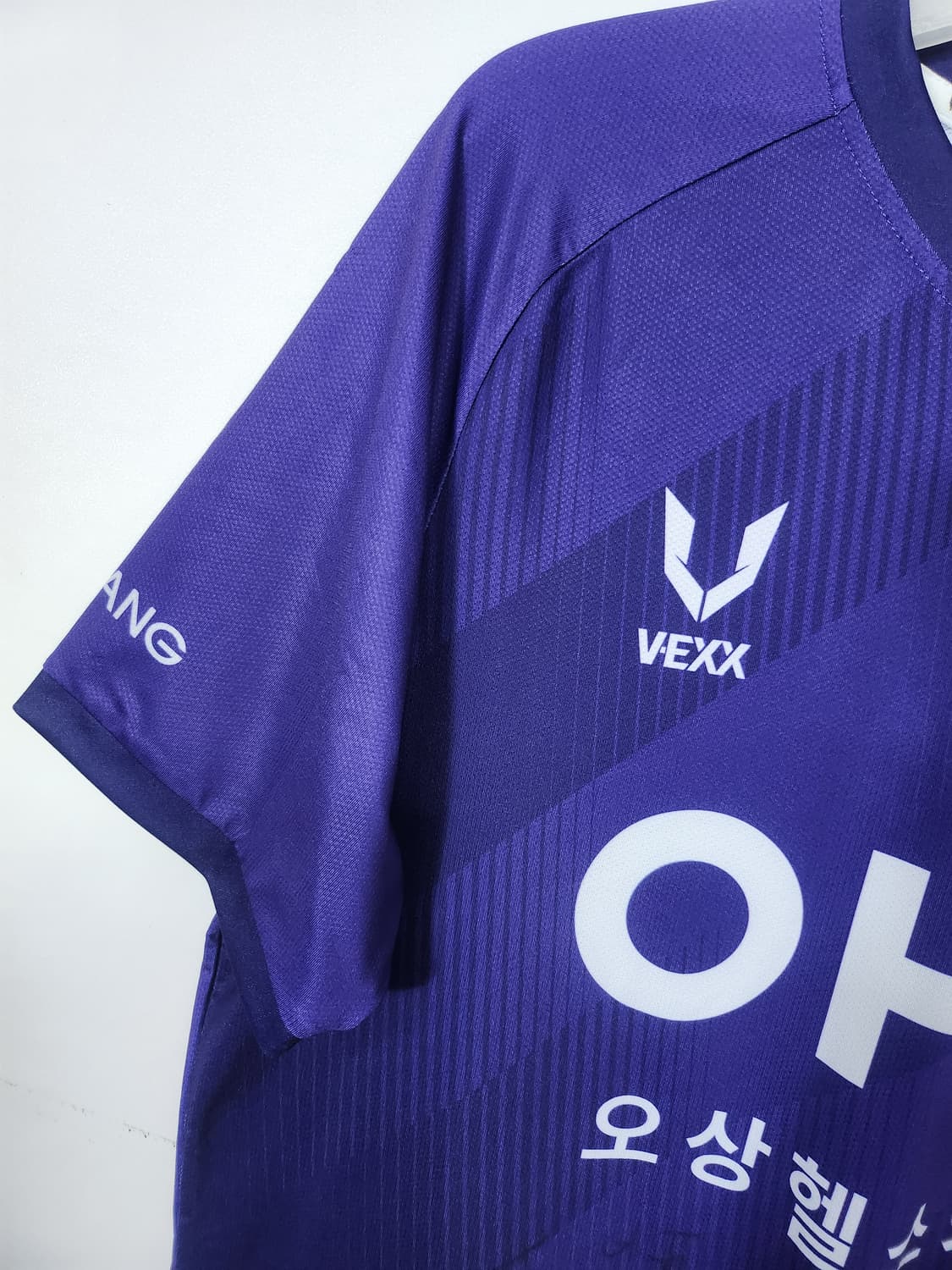FC안양 2025 시즌 노마킹 친필사인 축구유니폼 100 L 상품이미지2