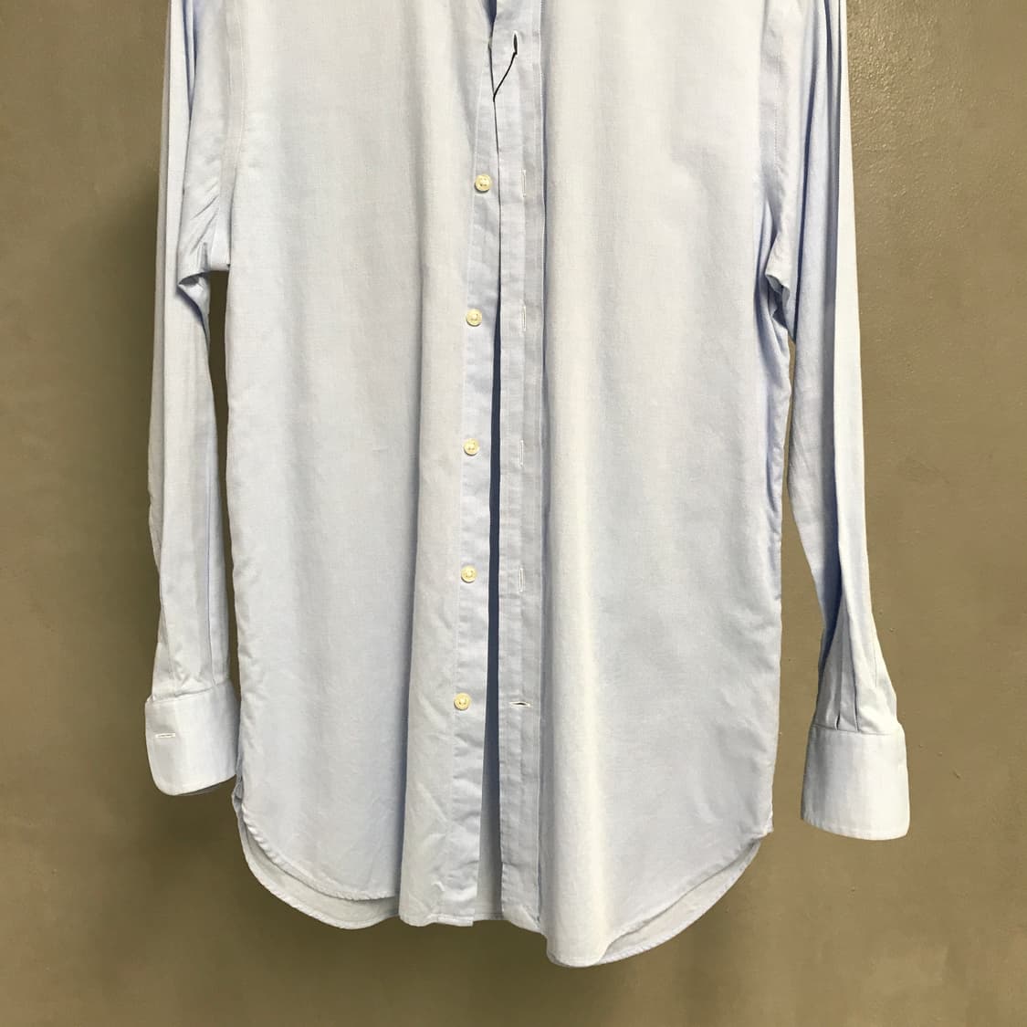 폴로 랄프로렌 솔리드 셔츠 블루 15/38 상품이미지3