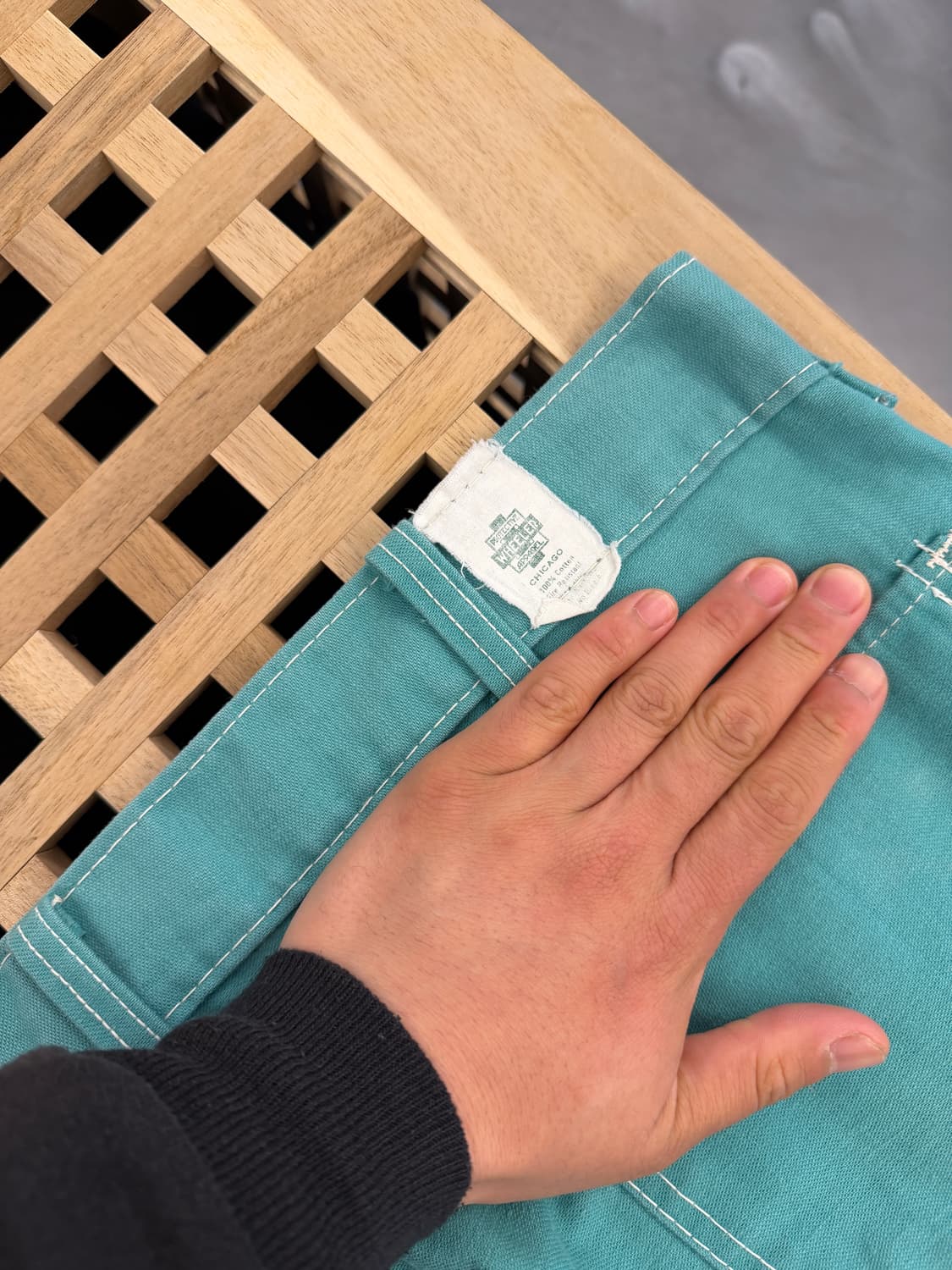 1970s WHEELER PROTECTIVE USA 빈티지워크팬츠 상품이미지10