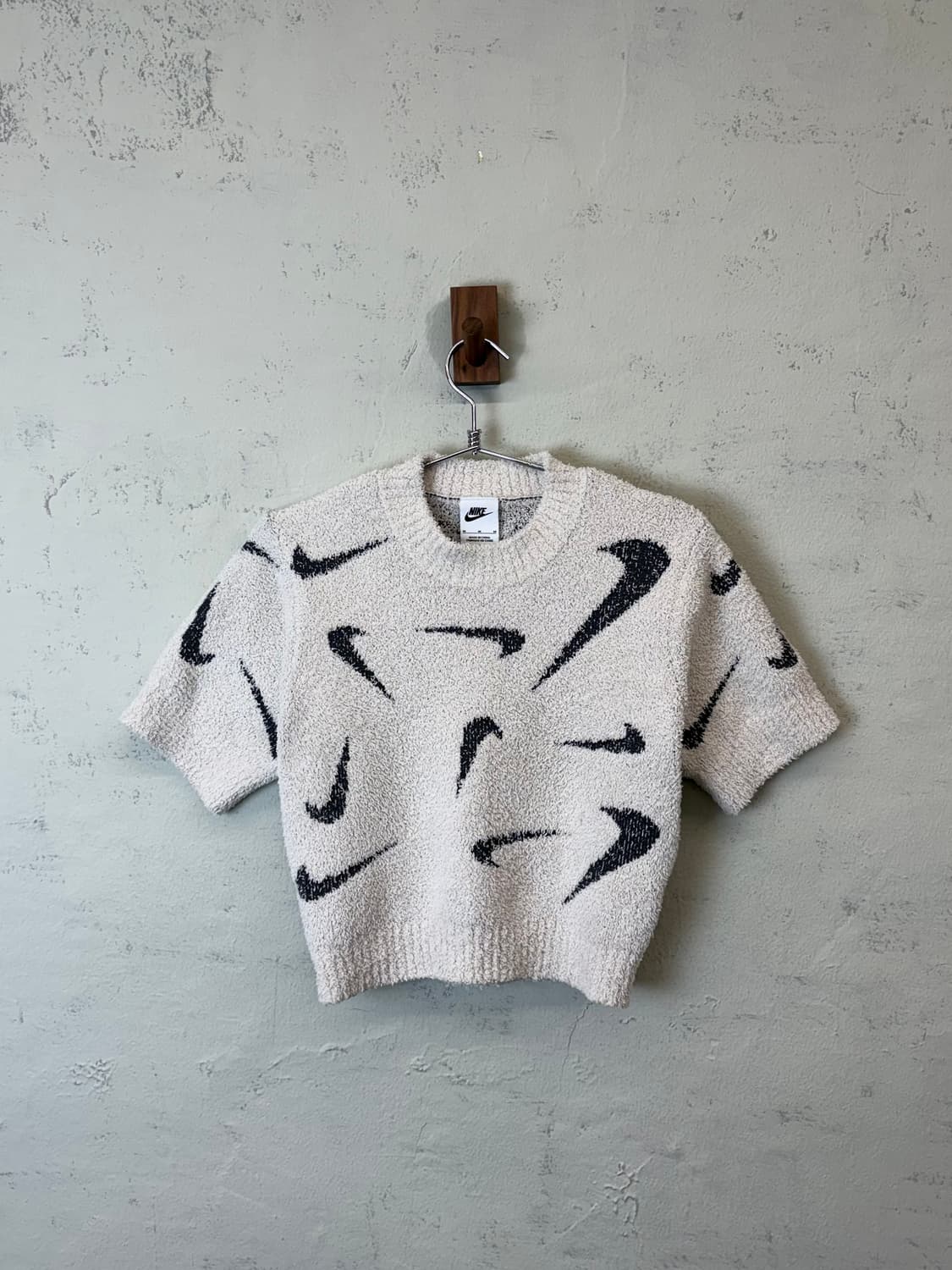 나이키 피닉스 코지 부클레 크롭 니트 상품이미지1