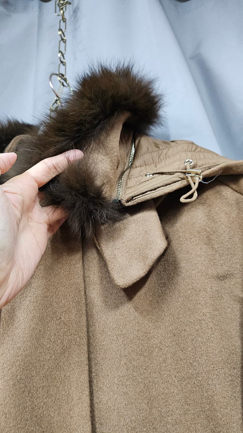 미사용 모직코트  상품이미지4