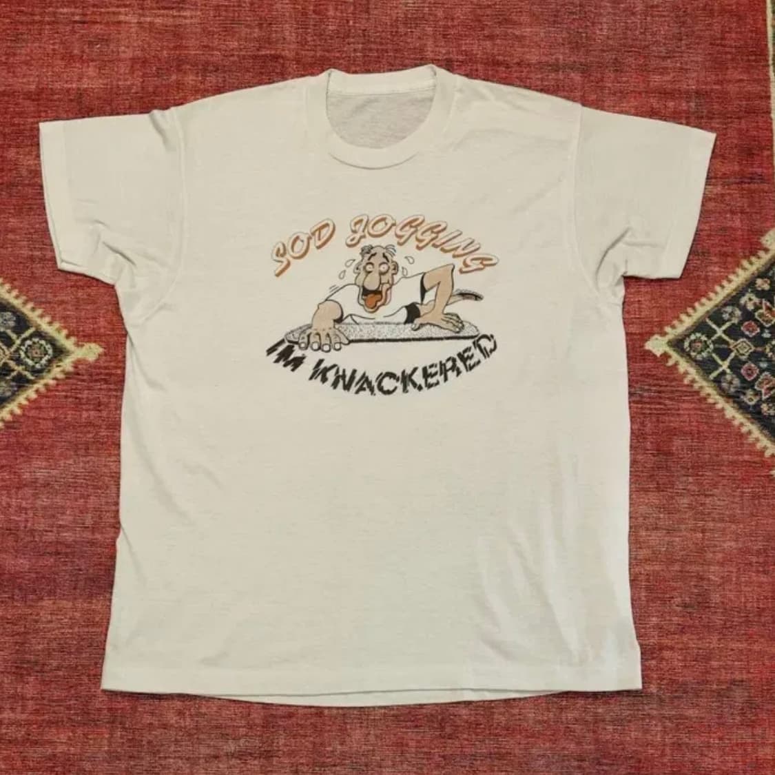 프린팅 러닝 반팔 빈티지 상품이미지1