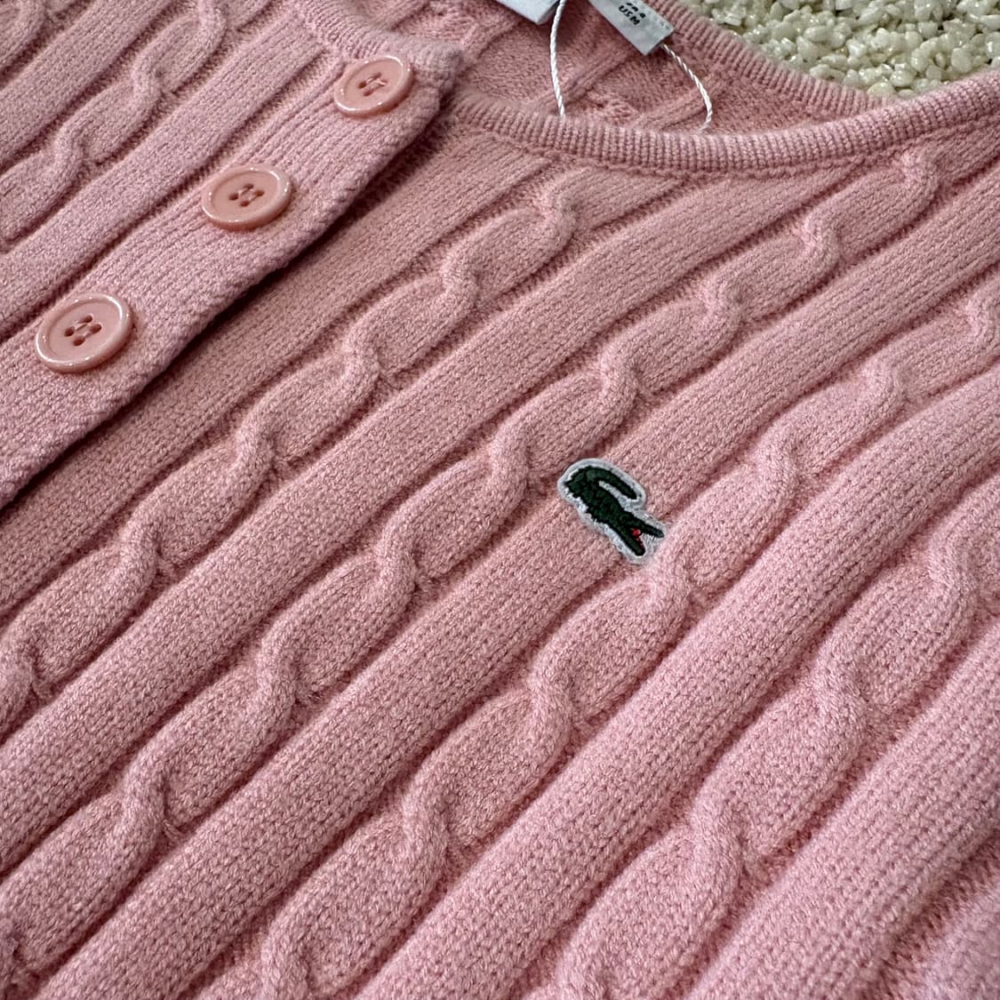 라코스테 긴팔 가디건⭐️250 상품이미지2