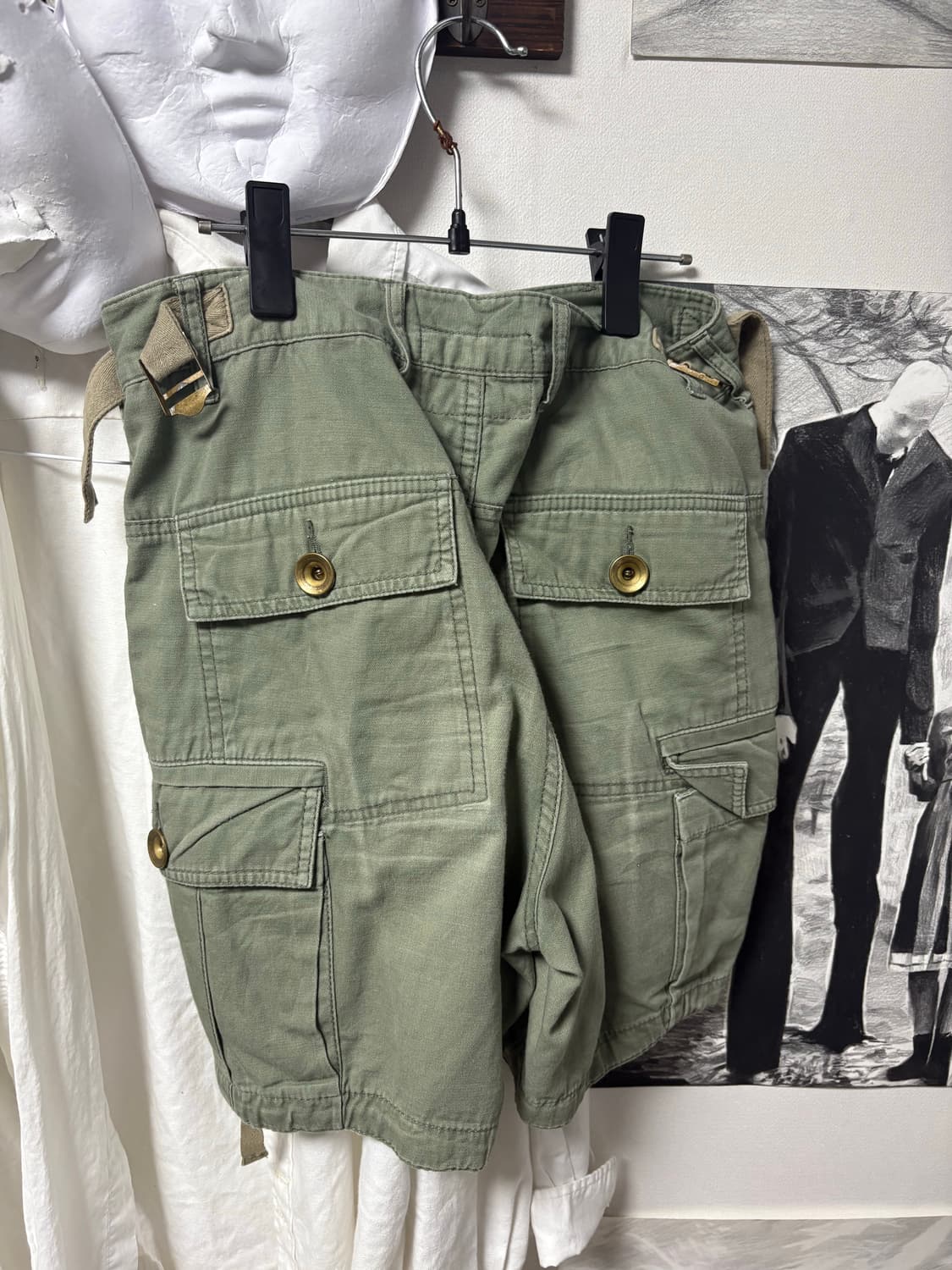 버튼플라이 반바지 상품이미지2