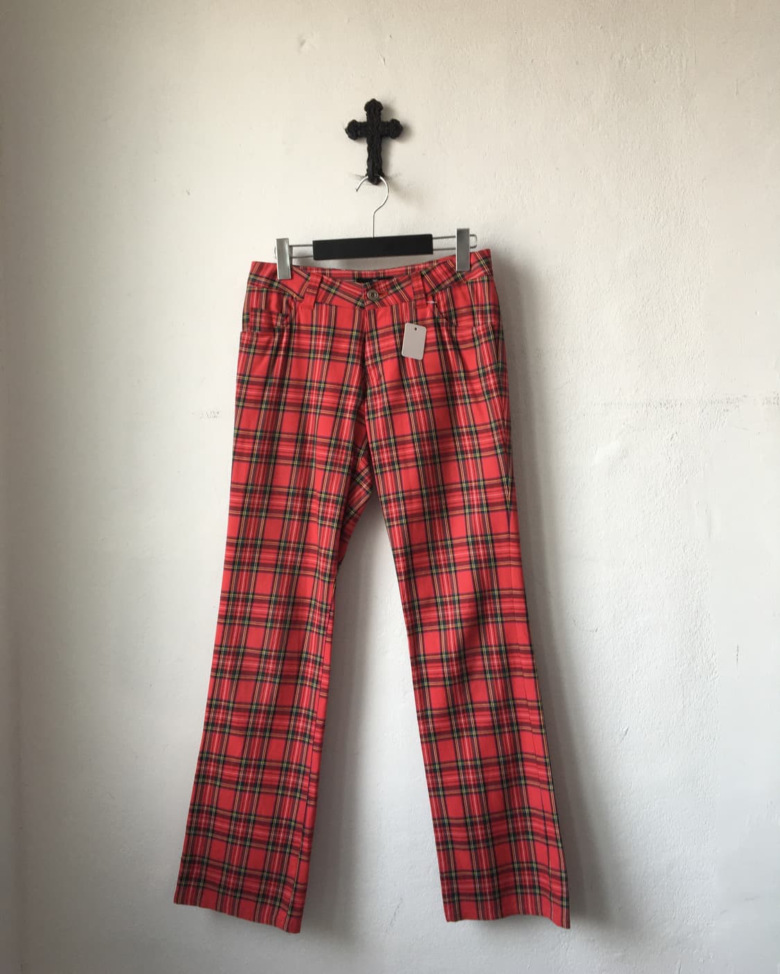 Check pattern cotton pants 상품이미지2
