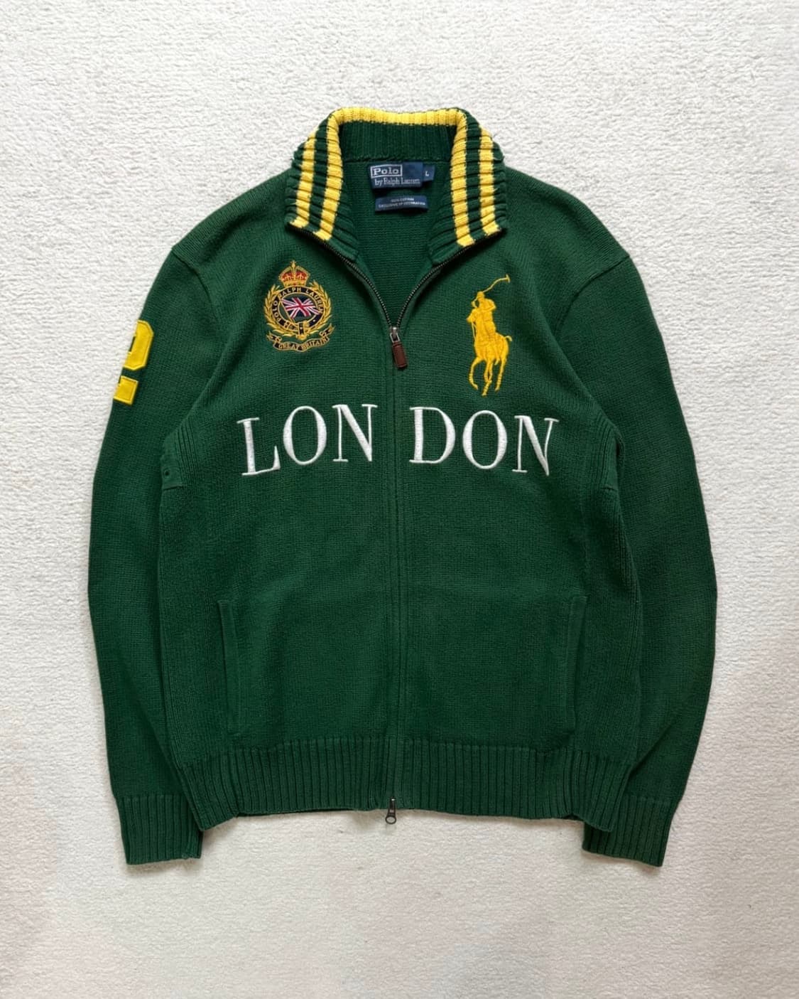 폴로 런던 치프키프 니트집업 상품이미지1