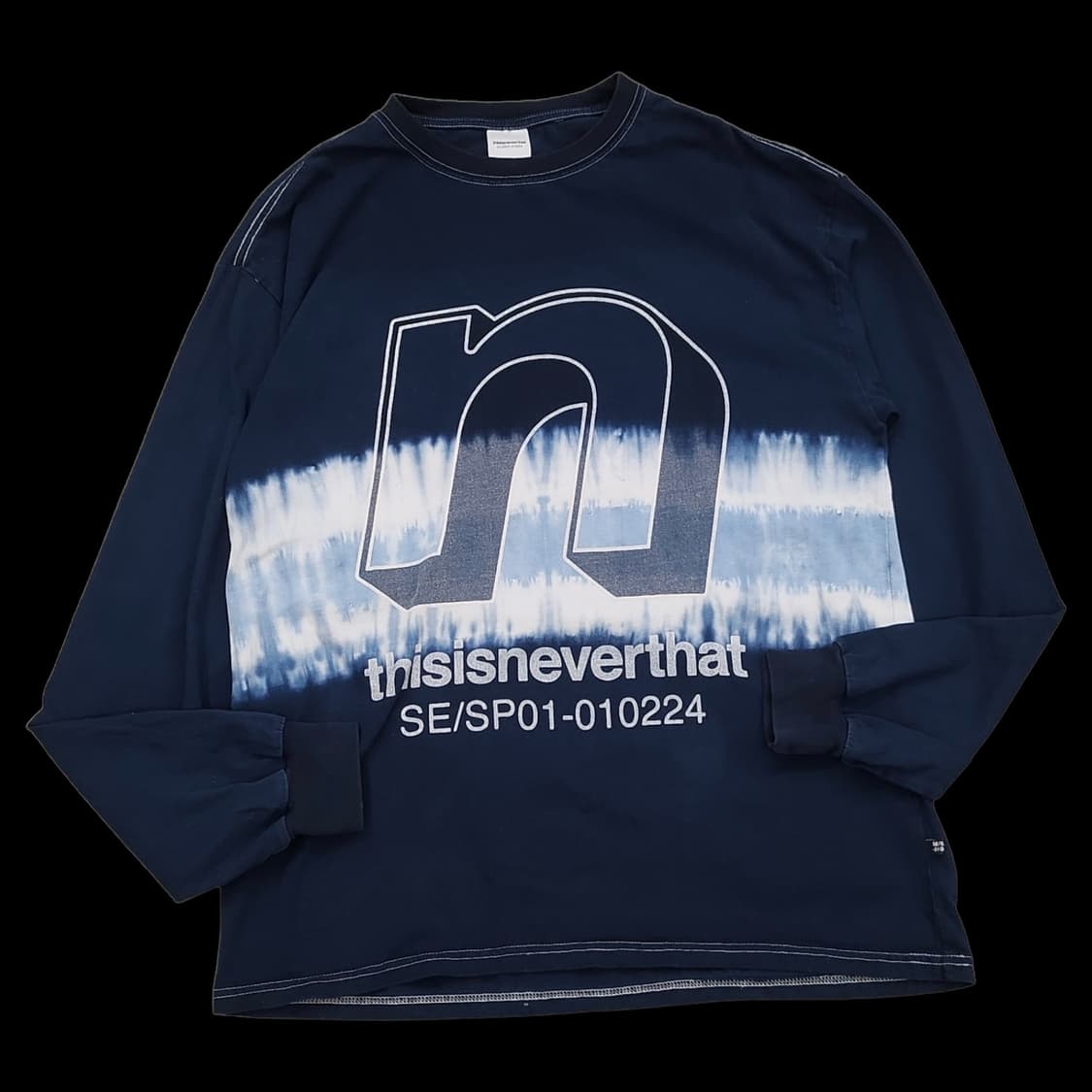 디스이즈네버댓 타이다이 N로고 롱슬리브 상품이미지1