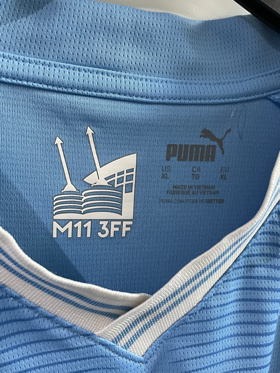 XL) 맨시티 맨체스터 시티 23/24 노마킹 홈 축구 유니폼 상품이미지4