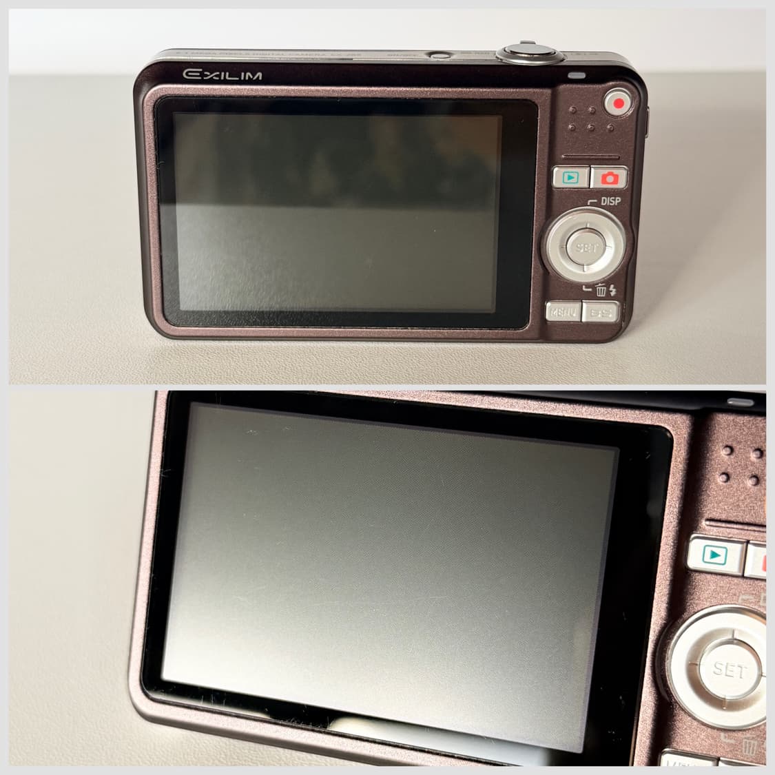 ✨츄 프리지아 픽 풀박 풀셋✨ 카시오 엑슬림 EX-Z85 쵸코 브라운🍫 상품이미지5