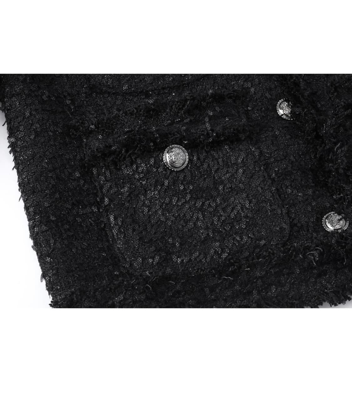 카키포인트 Antique Crop Tweed Jacket 상품이미지3