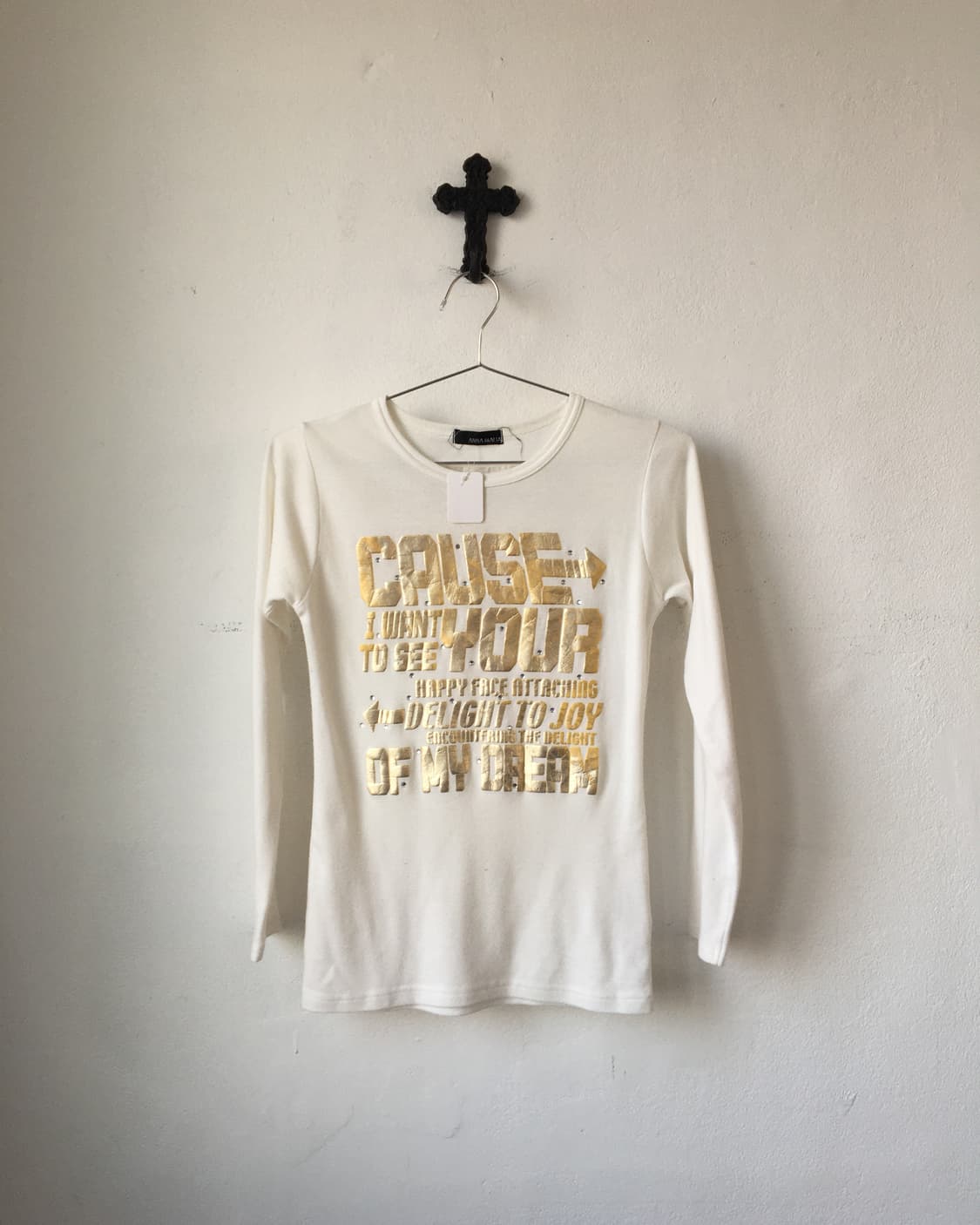 Lettering printing slim fit sleeve 상품이미지2