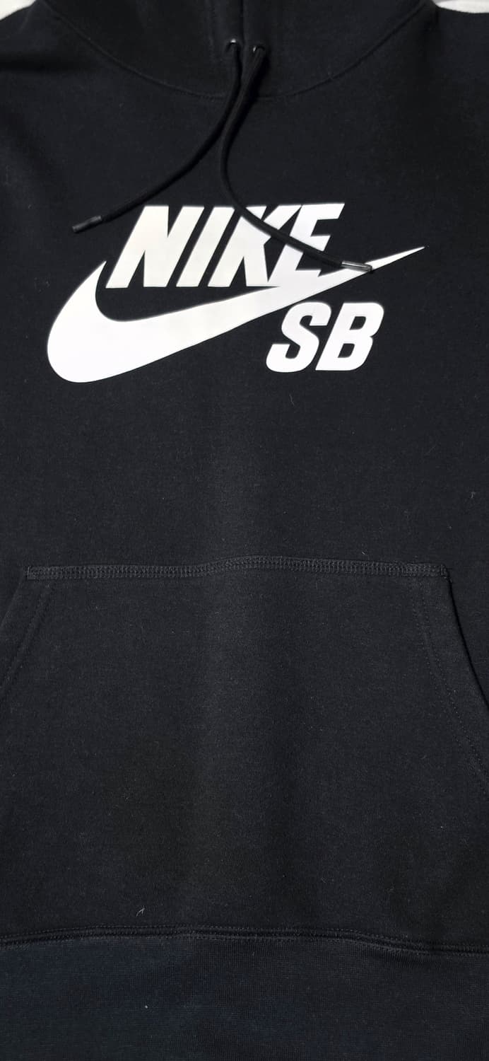 나이키 SB 블랙 기모 후드티 L 상품이미지5