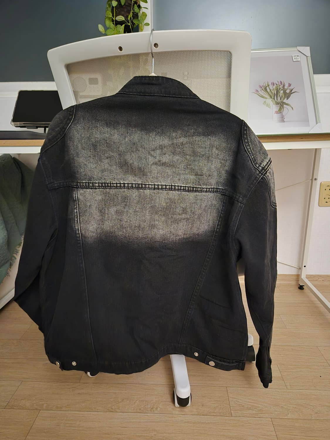 트릴리온 검정 청자켓 상품이미지3