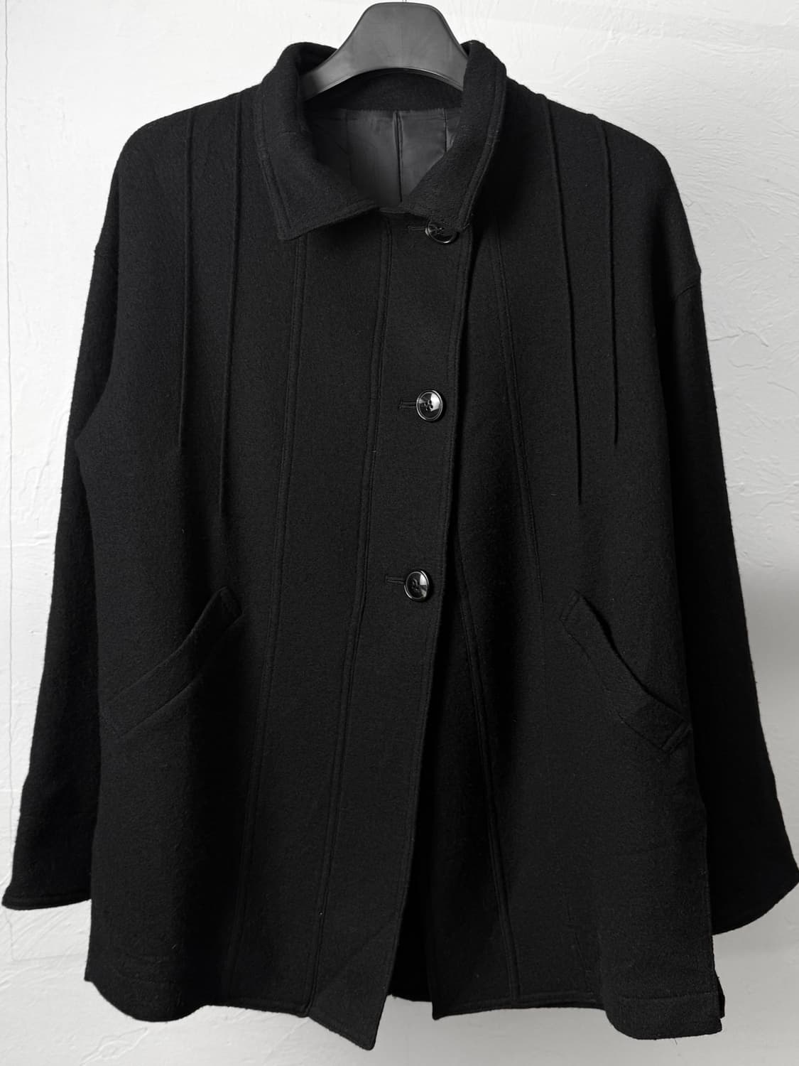 D'azur 비대칭 울 자켓 상품이미지2