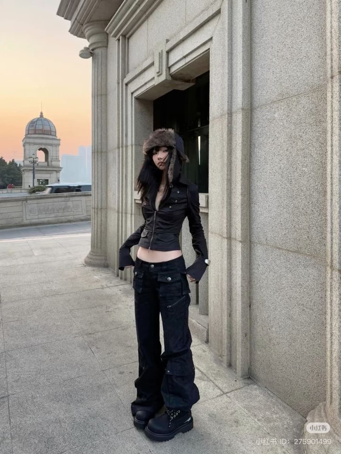 선착1명 일본 히메 라떼 모리걸 랜박 갸루 일본 교복 스포티 빈티지 랜박 상품이미지2